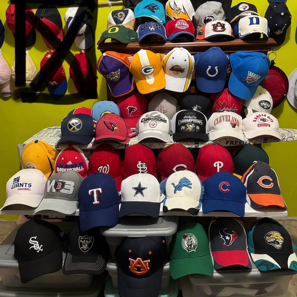 Nike Black and White Cap 2x $15